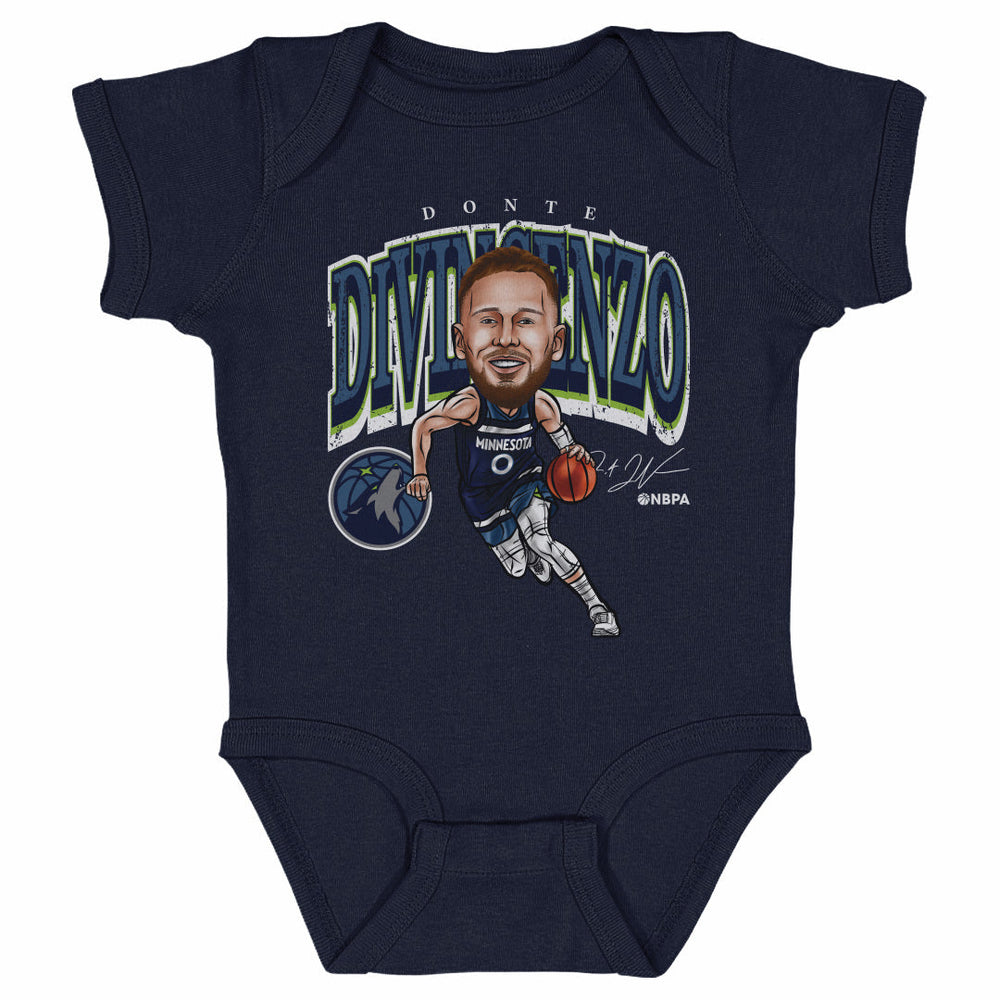 Donte DiVincenzo Minnesota Timberwolves Cartoon NBA WHT (ONLINE ORDER ONLY)