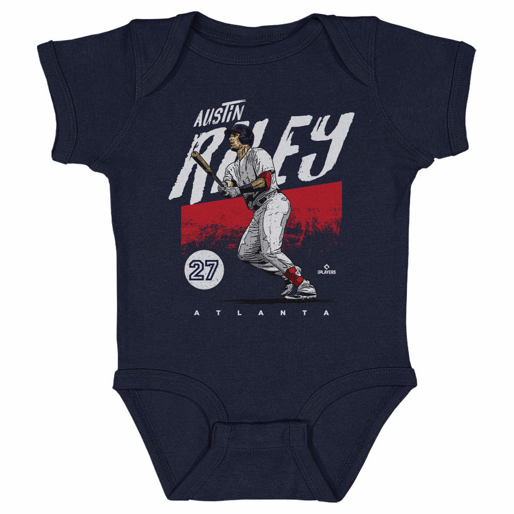 Austin Riley Atlanta Grunge WHT (ONLINE ORDER ONLY)