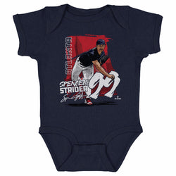 Spencer Strider Atlanta State WHT (ONLINE ORDER ONLY)