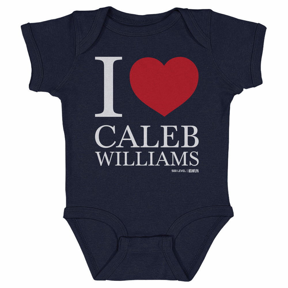 Caleb Williams Chicago I Love WHT (ONLINE ORDER ONLY)