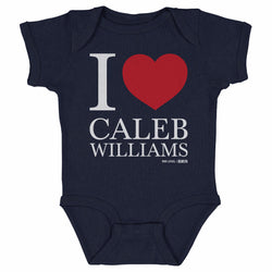 Caleb Williams Chicago I Love WHT (ONLINE ORDER ONLY)