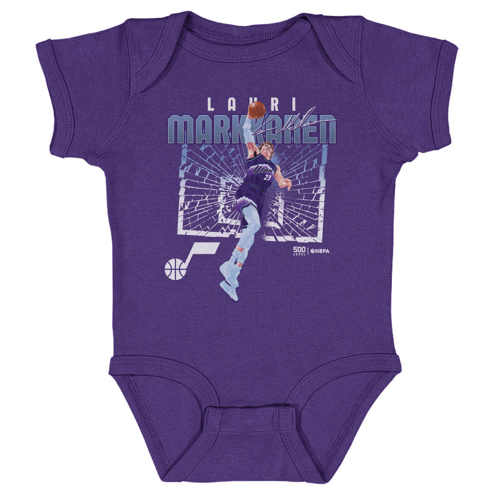 Lauri Markkanen Utah Jazz Shattered WHT (ONLINE ORDER ONLY)