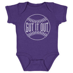 Gut It Out Foundation Baseball WHT (ONLINE ORDER ONLY)