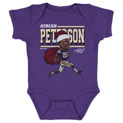 Adrian Peterson Minnesota Cartoon Santa Hat WHT (ONLINE ORDER ONLY)
