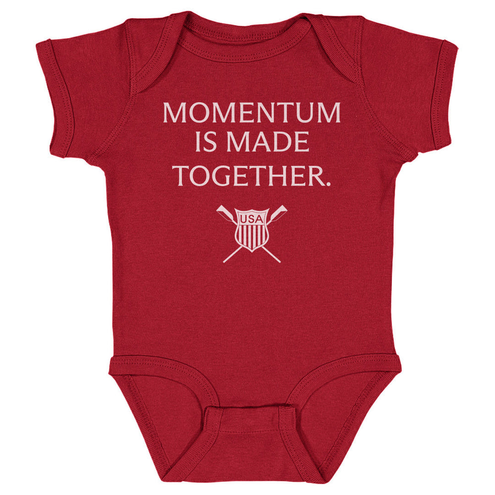 USRowing Momentum Is Made Together WHT (ONLINE ORDER ONLY)