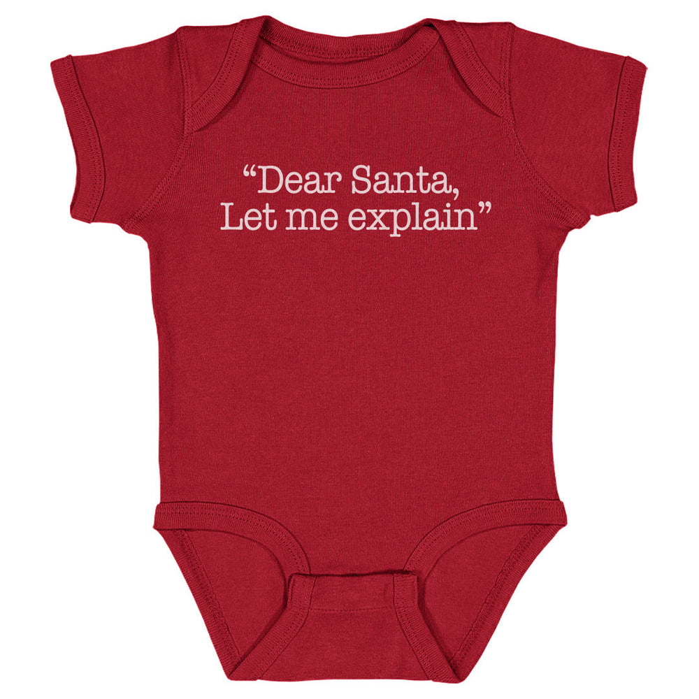 Christmas Dear Santa Let Me Explain WHT (ONLINE ORDER ONLY)