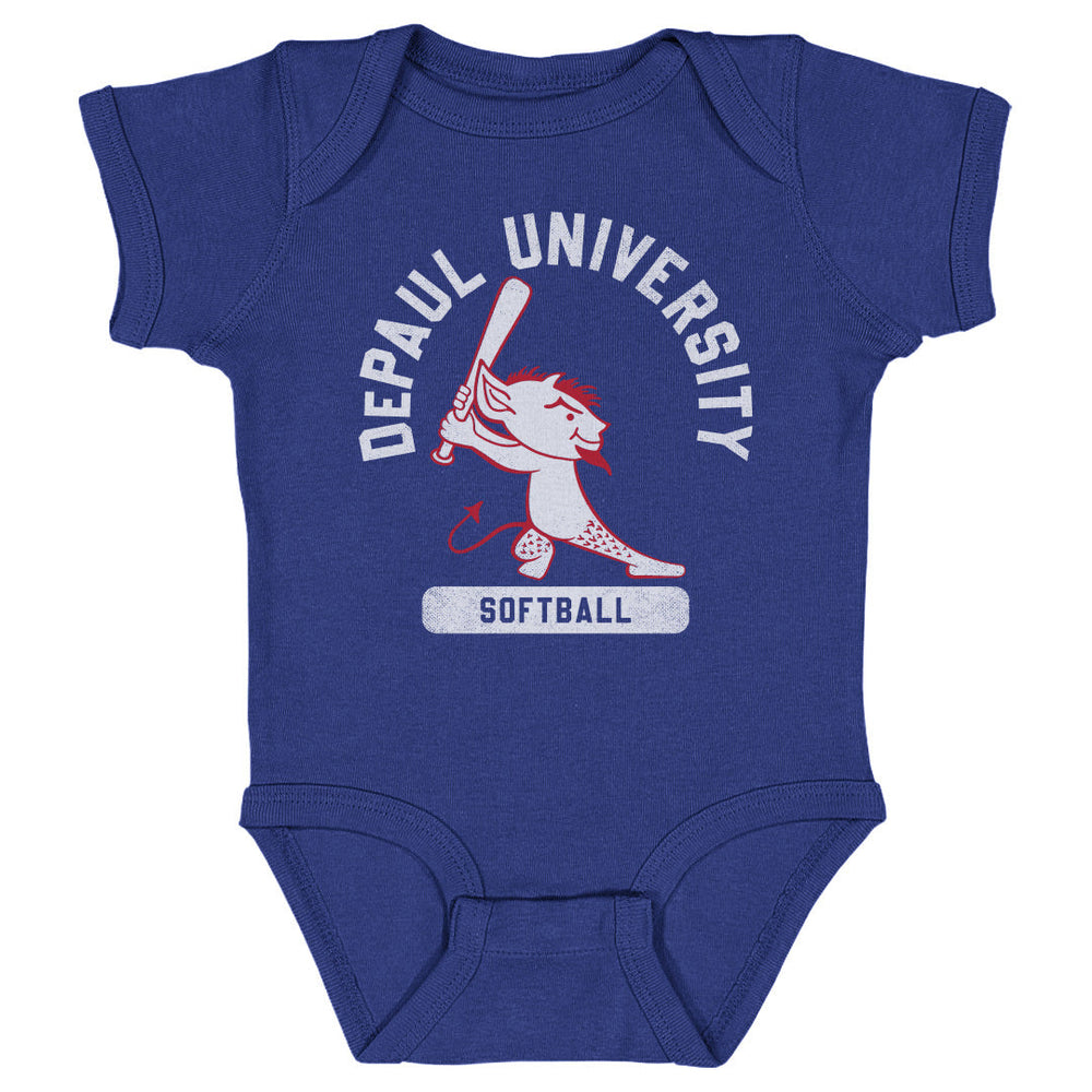 DePaul Blue Demons Billy Softball WHT (ONLINE ORDER ONLY)
