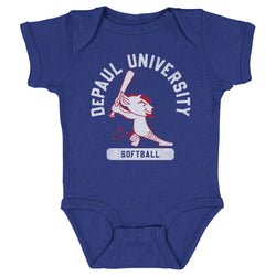 DePaul Blue Demons Billy Softball WHT (ONLINE ORDER ONLY)