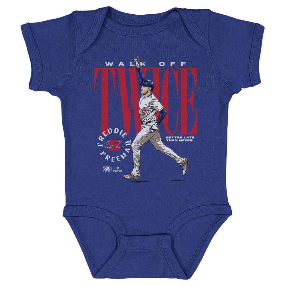 Freddie Freeman Los Angeles D Walk Off Twice WHT (ONLINE ORDER ONLY)