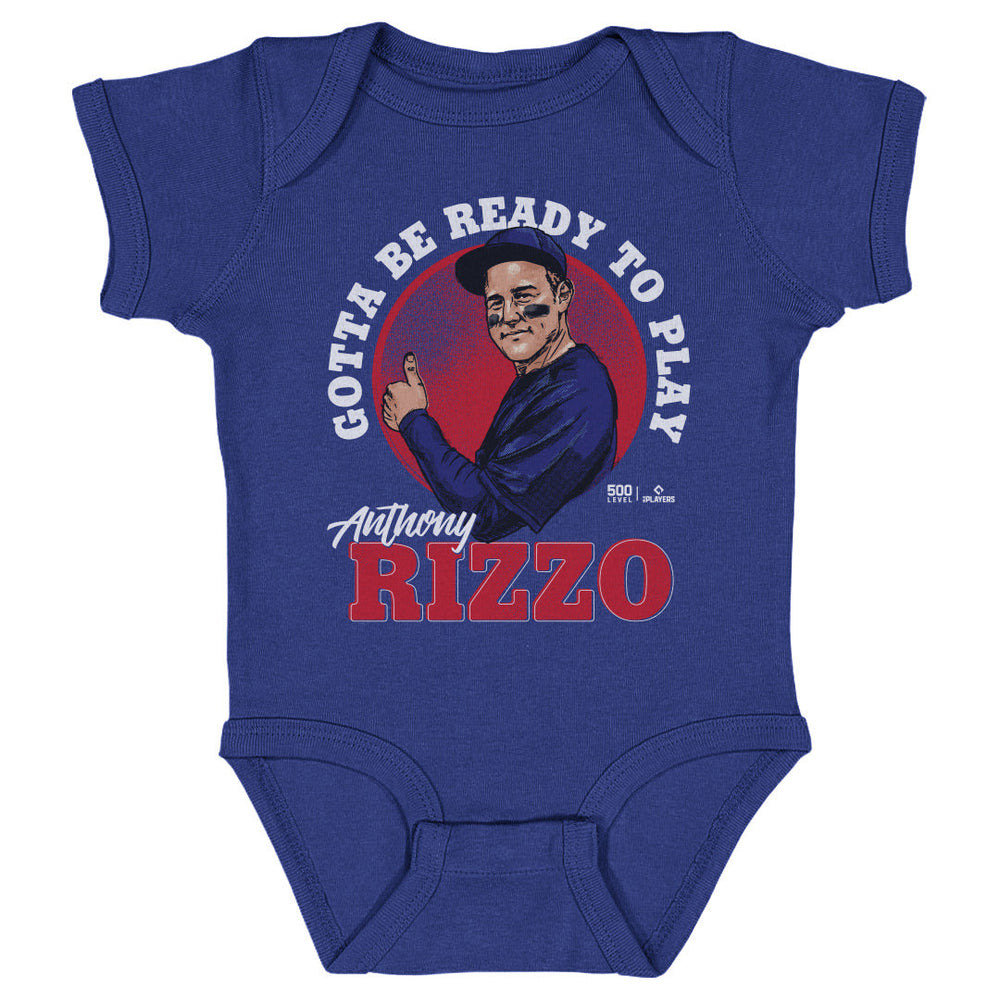 Anthony Rizzo Chicago C Ready To Play W WHT (ONLINE ORDER ONLY)