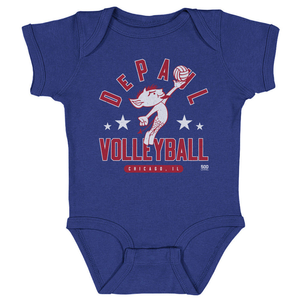 DePaul Blue Demons Vintage Volleyball WHT (ONLINE ORDER ONLY)
