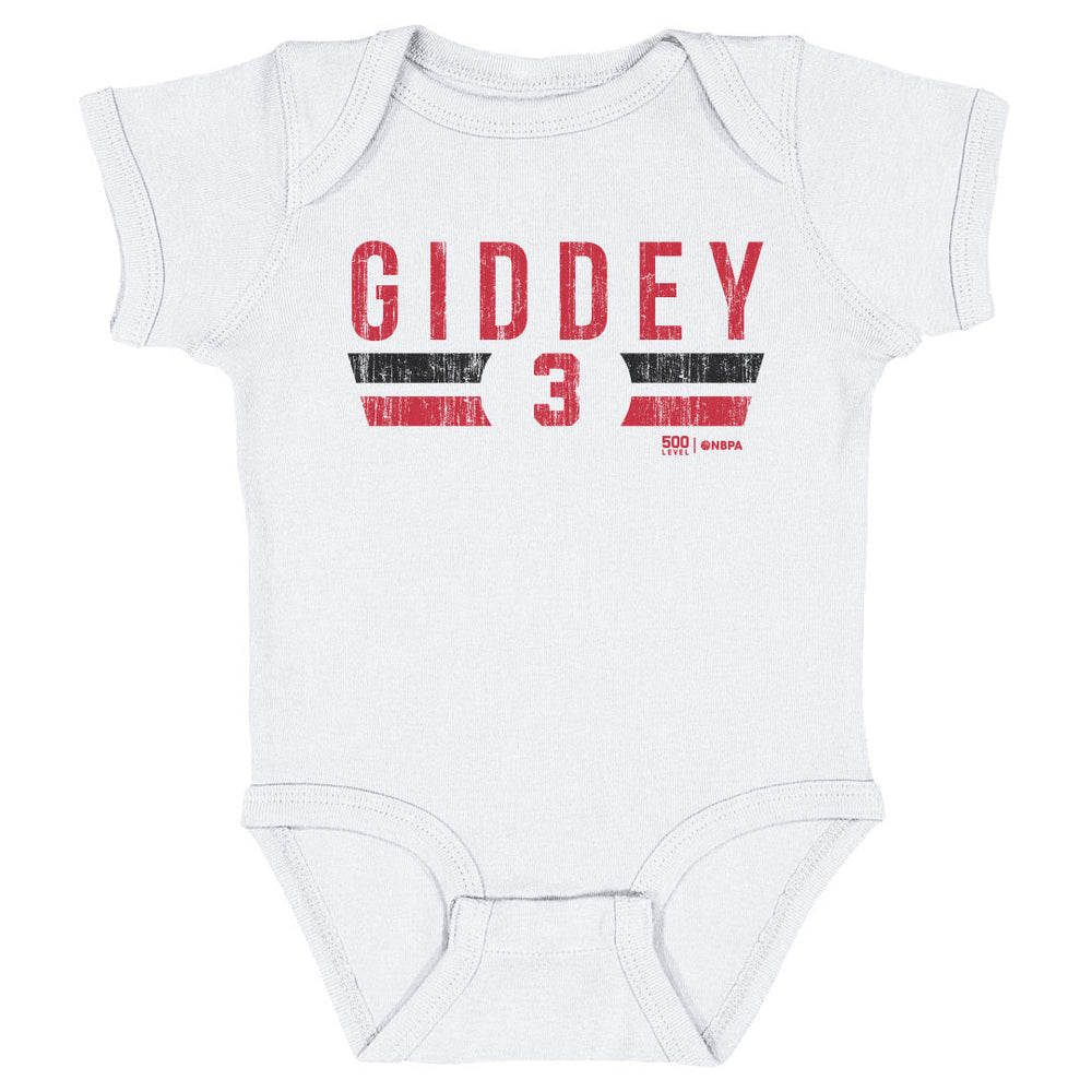 Josh Giddey Chicago Bulls Font (ONLINE ORDER ONLY)