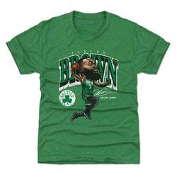Jaylen Brown Boston Celtics Cartoon WHT (ONLINE ORDER ONLY)