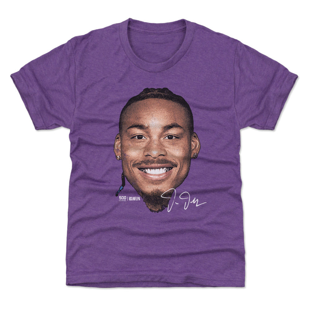 Justin Jefferson Minnesota Vintage Head WHT (ONLINE ORDER ONLY)