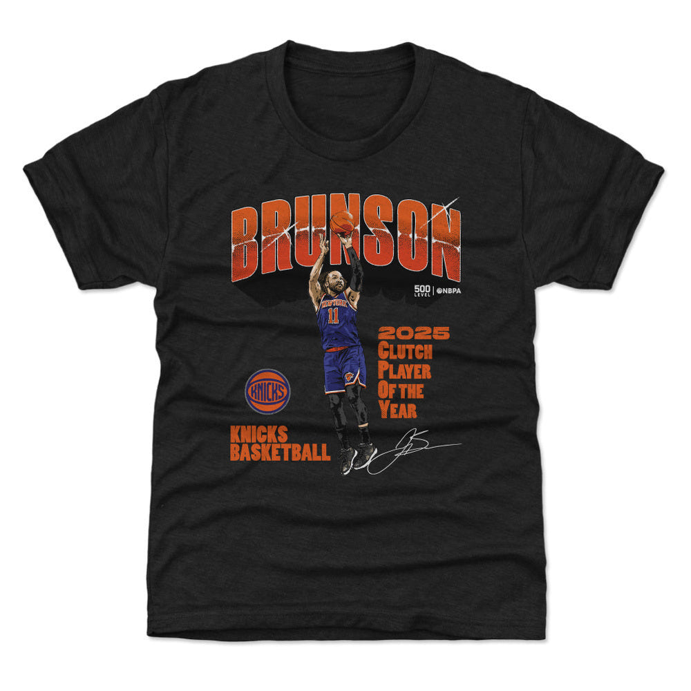 Jalen Brunson New York Knicks 2025 Clutch Player Of The Year WHT (ONLINE ORDER ONLY)