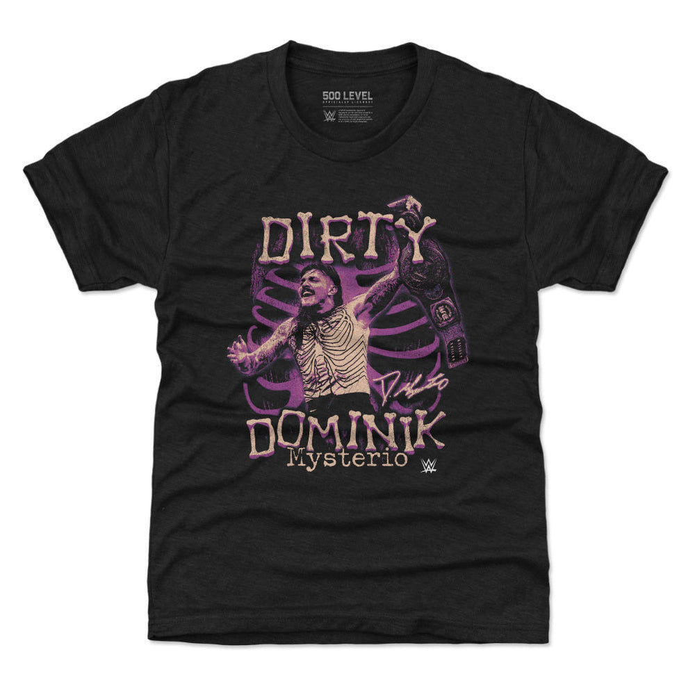 Dominik Mysterio Champion Grunge WHT (ONLINE ORDER ONLY)