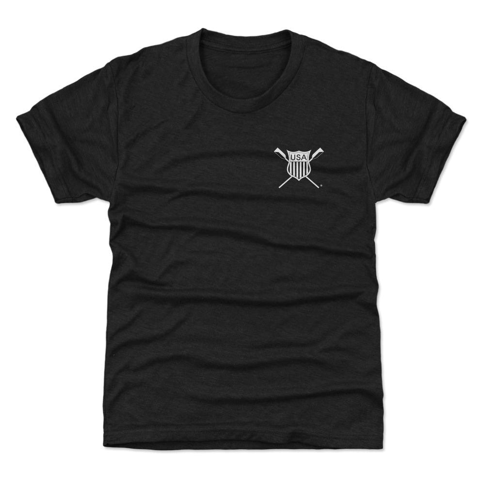 USRowing Emblem Pocket White WHT (ONLINE ORDER ONLY)