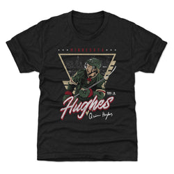 Quinn Hughes Minnesota Triangle Retro WHT (ONLINE ORDER ONLY)
