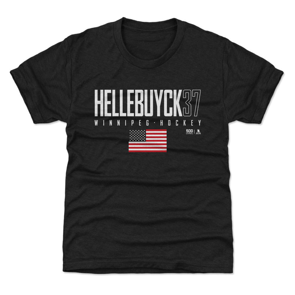 Connor Hellebuyck Winnipeg USA Elite WHT (ONLINE ORDER ONLY)