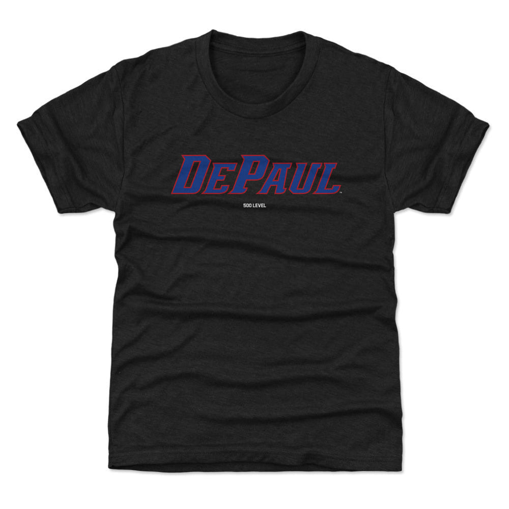 DePaul Blue Demons Wordmark WHT (ONLINE ORDER ONLY)