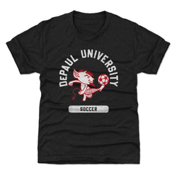 DePaul Blue Demons Mascot Soccer WHT (ONLINE ORDER ONLY)