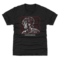 Connor Bedard Chicago Overlay WHT