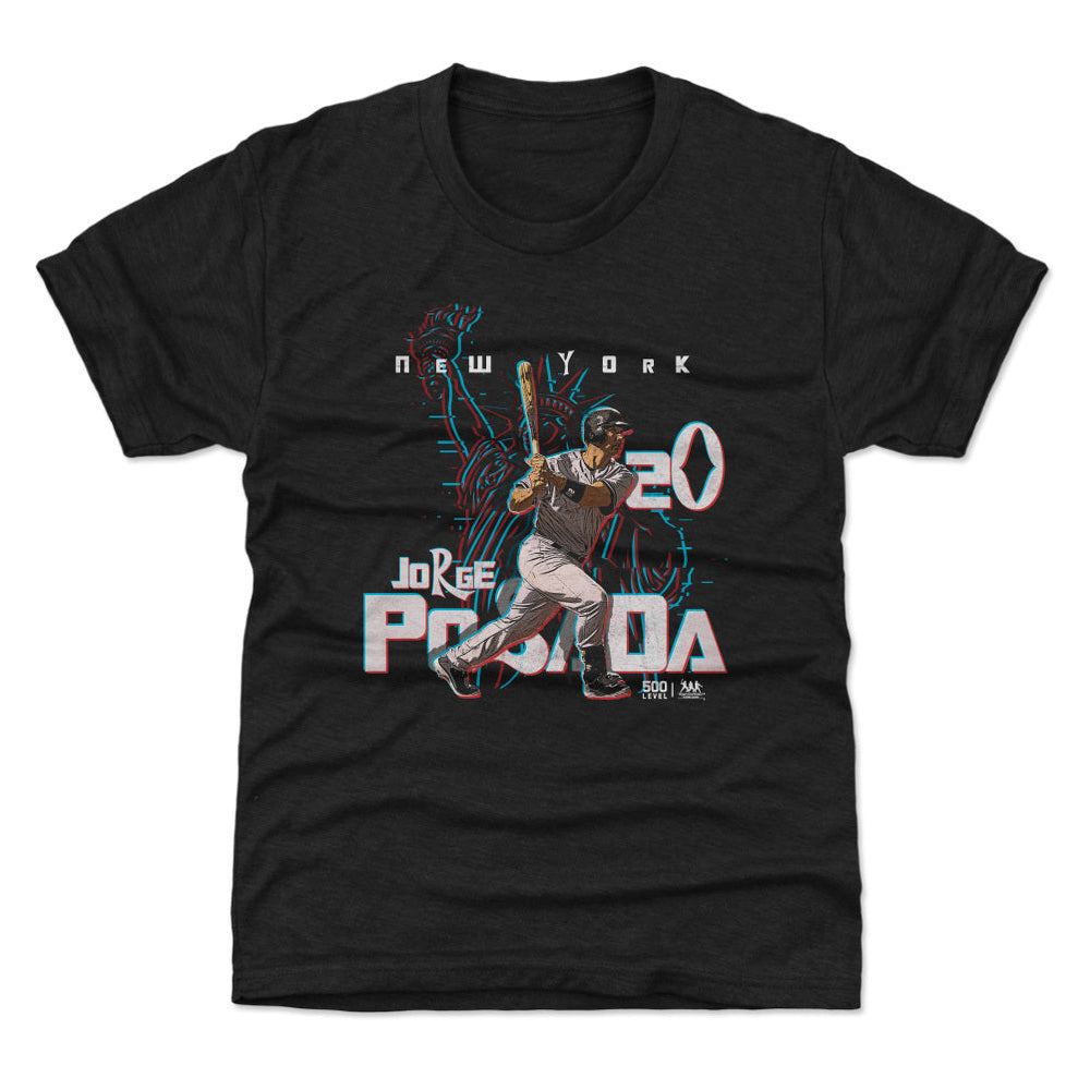 Jorge Posada New York Y 3D Graphic WHT (ONLINE ORDER ONLY)