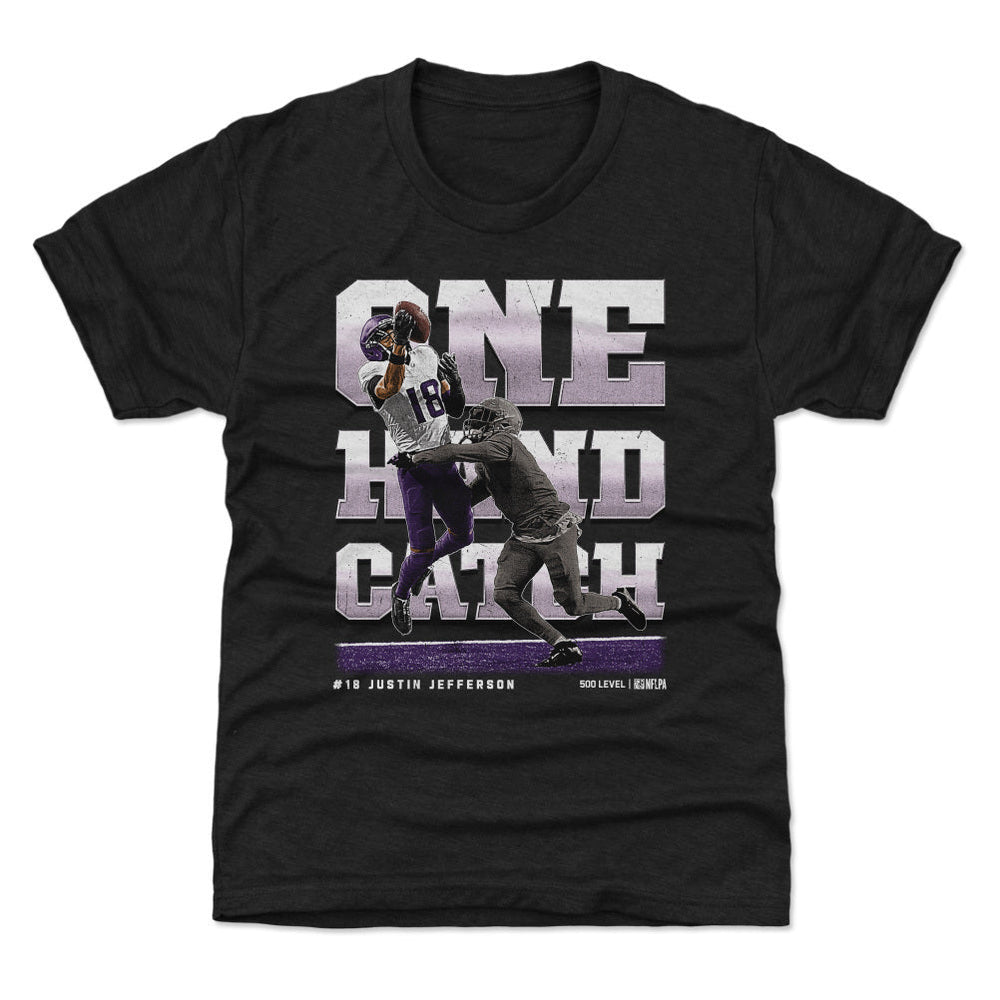 Justin Jefferson Minnesota One Hand Catch WHT (ONLINE ORDER ONLY)