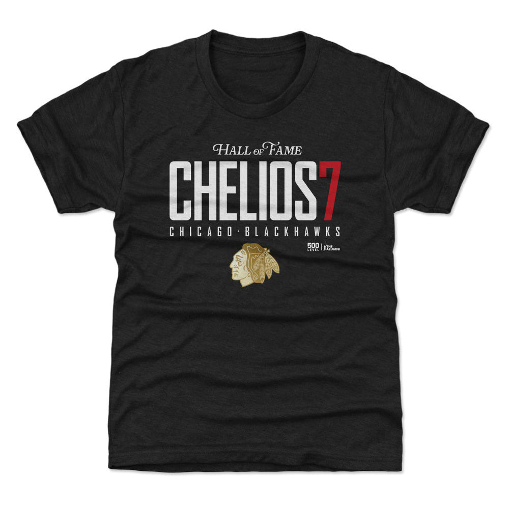 Chris Chelios Chicago Blackhawks H.O.F. Elite WHT (ONLINE ORDER ONLY)