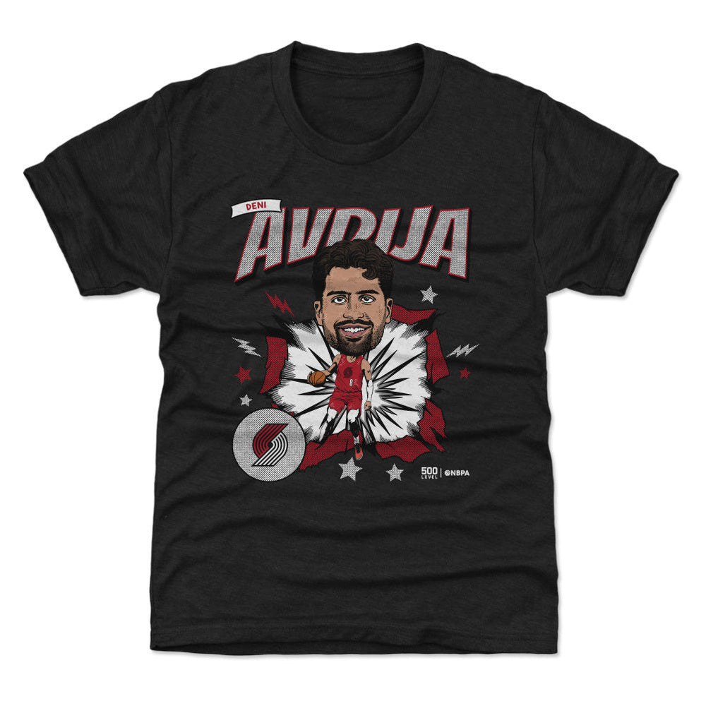 Deni Avdija Portland Trail Blazers Caricature WHT (ONLINE ORDER ONLY)