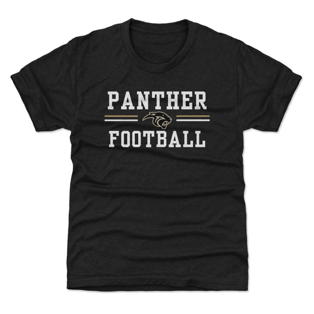 Plano East Crown Trio Panther Football Bar Lines WHT (ONLINE ORDER ONLY)