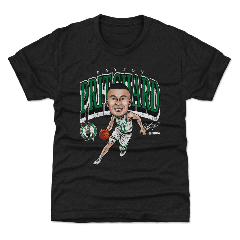 Payton Pritchard Boston Celtics Cartoon WHT (ONLINE ORDER ONLY)