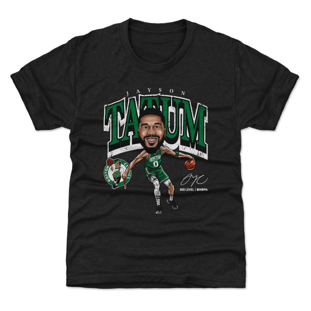 Jayson Tatum Boston Celtics Cartoon WHT (ONLINE ORDER ONLY)
