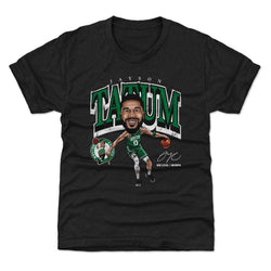 Jayson Tatum Boston Celtics Cartoon WHT (ONLINE ORDER ONLY)