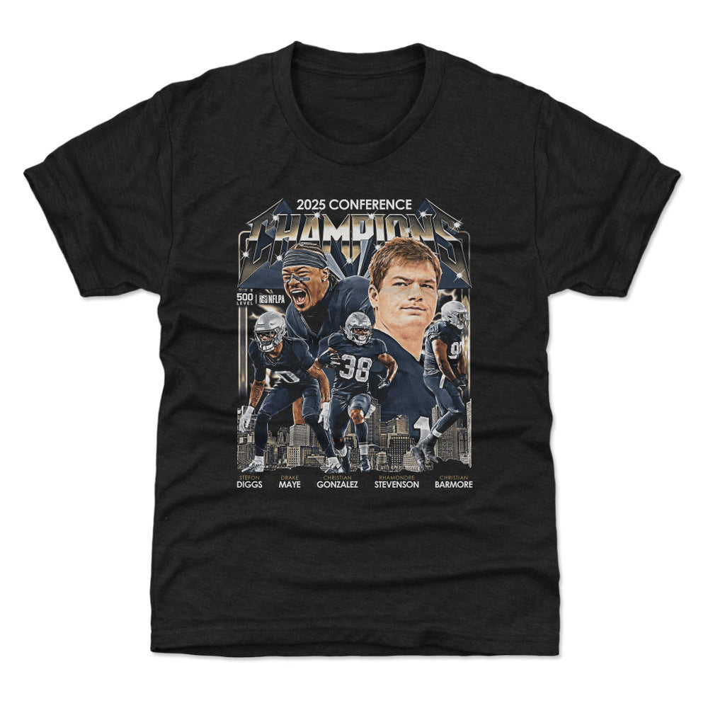New England Football 2025 Conference Champions Vintage WHT (ONLINE ORDER ONLY)