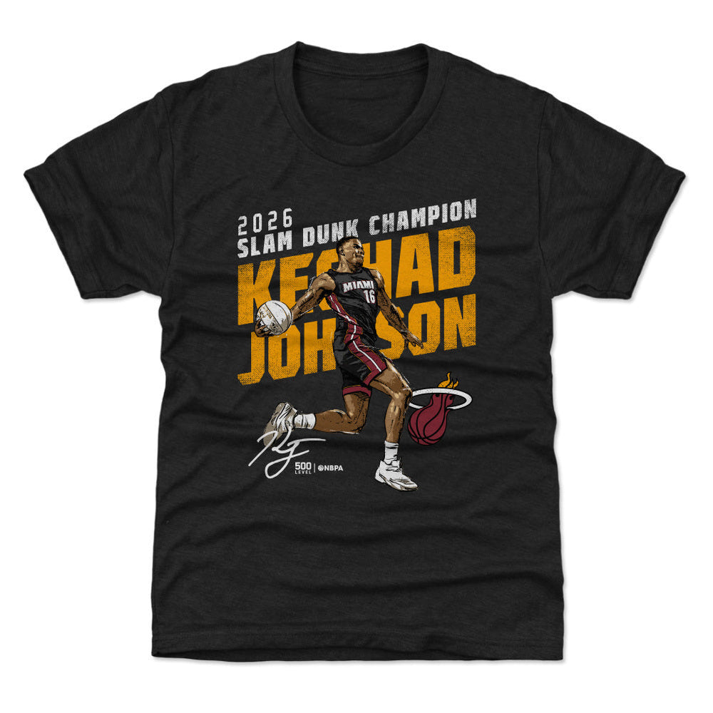 Keshad Johnson Miami Heat 2026 Slam Dunk Champion WHT (ONLINE ORDER ONLY)