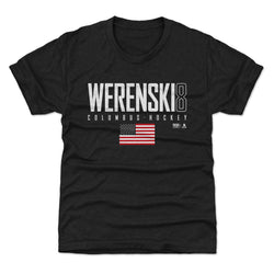Zach Werenski Columbus USA Elite WHT (ONLINE ORDER ONLY)
