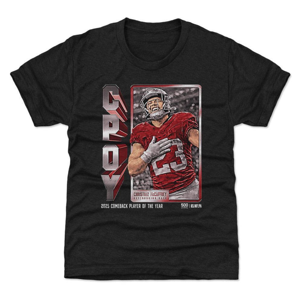 Christian McCaffrey San Francisco 2025 CPOY WHT (ONLINE ORDER ONLY)