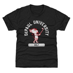 DePaul Blue Demons Mascot Golf WHT (ONLINE ORDER ONLY)