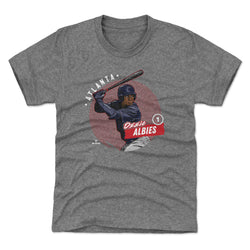 Ozzie Albies Atlanta Dots WHT (ONLINE ORDER ONLY)