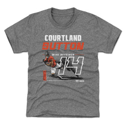 Courtland Sutton Denver Player Name WHT (ONLINE ORDER ONLY)