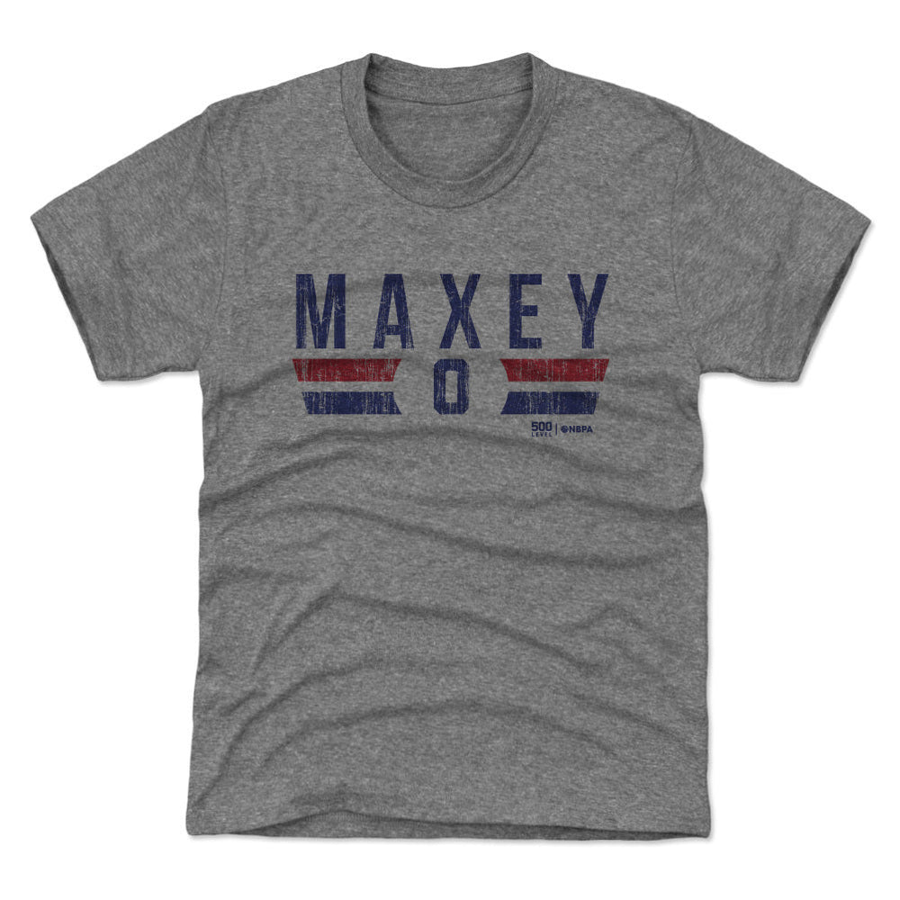 Tyrese Maxey Philadelphia 76ers Font (ONLINE ORDER ONLY)