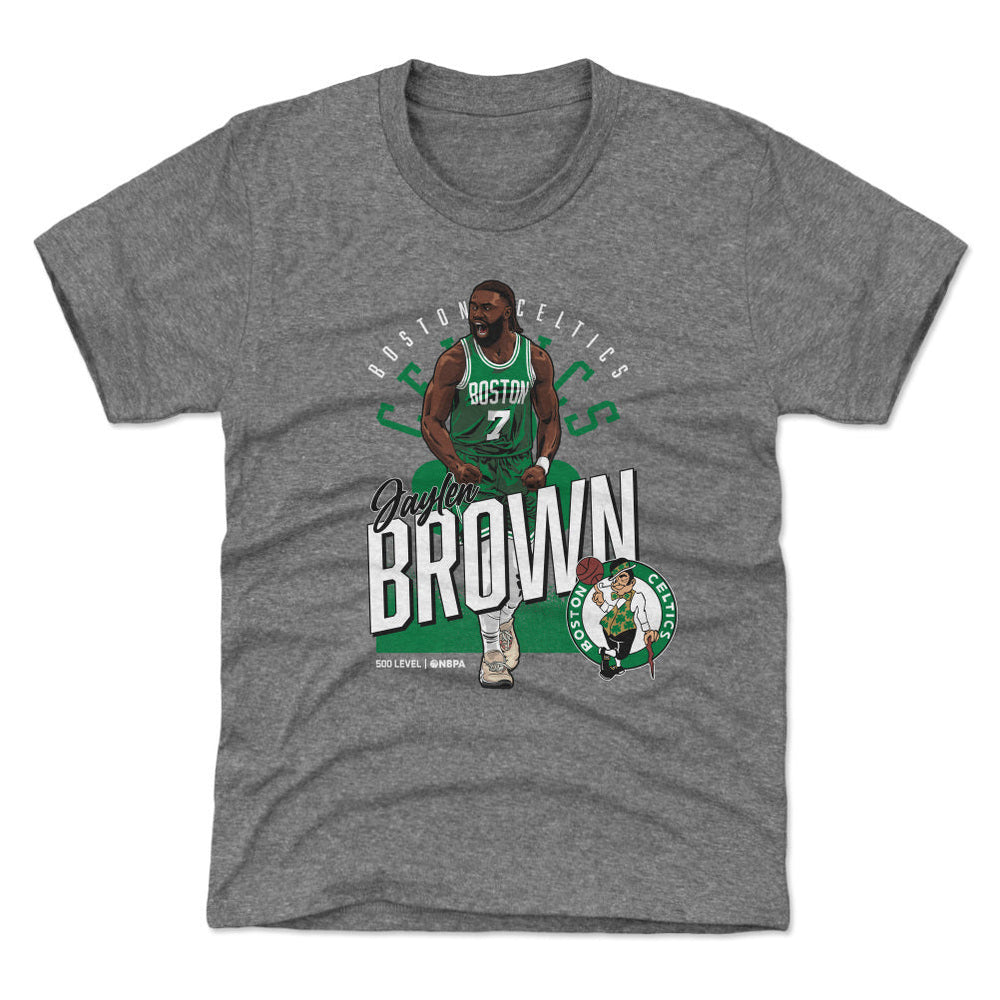 Jaylen Brown Boston Celtics Shield WHT (ONLINE ORDER ONLY)