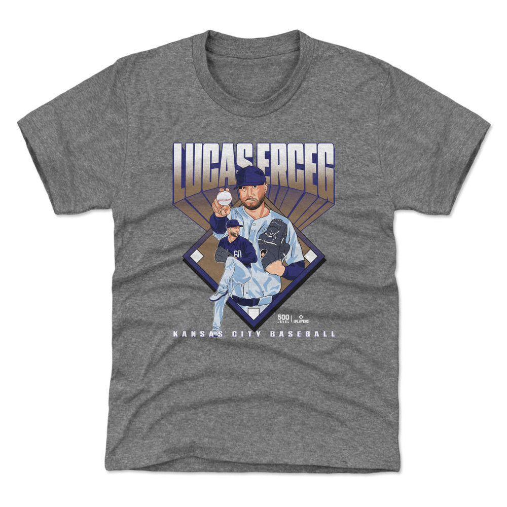 Lucas Erceg Kansas City Baseball Diamond WHT (ONLINE ORDER ONLY)