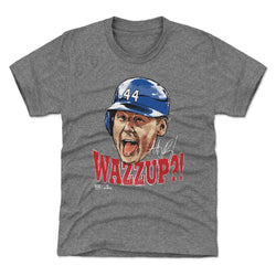Anthony Rizzo Chicago C Wazzup WHT (ONLINE ORDER ONLY)