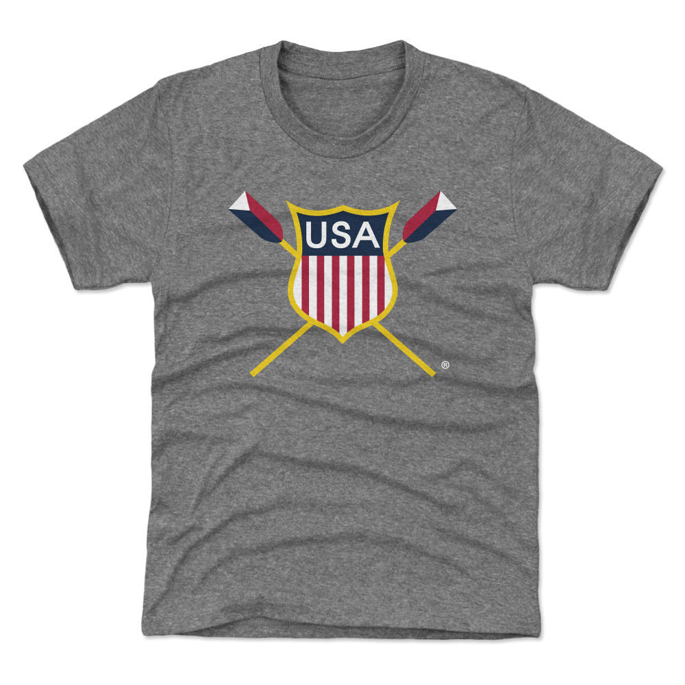 USRowing Emblem WHT (ONLINE ORDER ONLY)