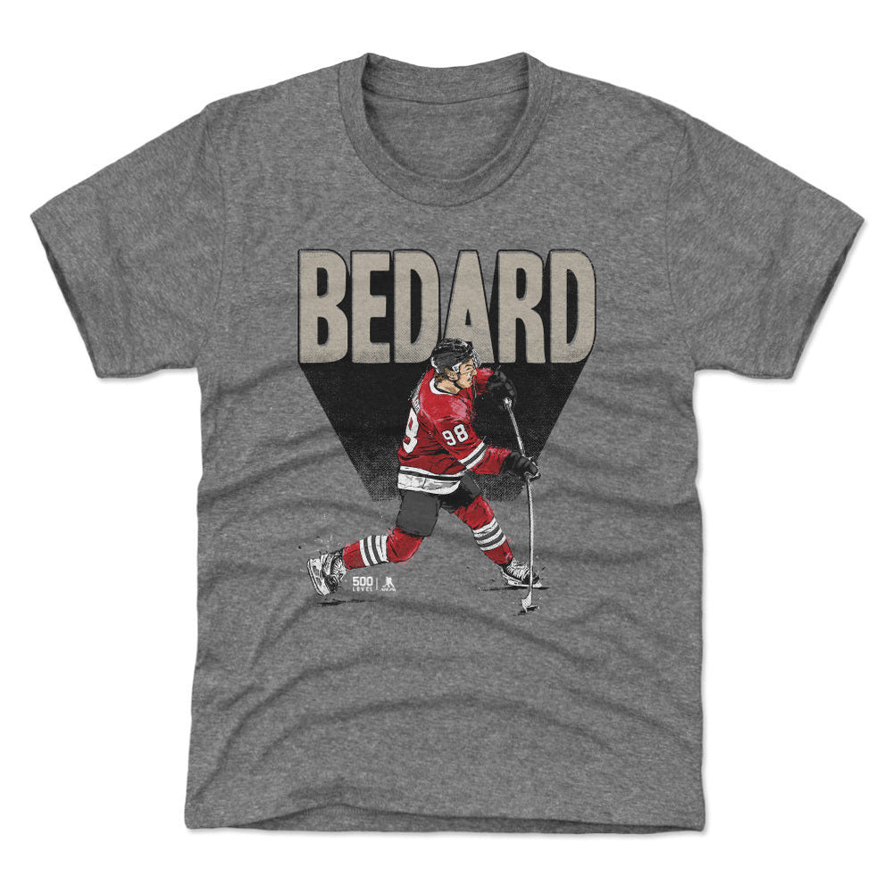 Connor Bedard Chicago Bold WHT