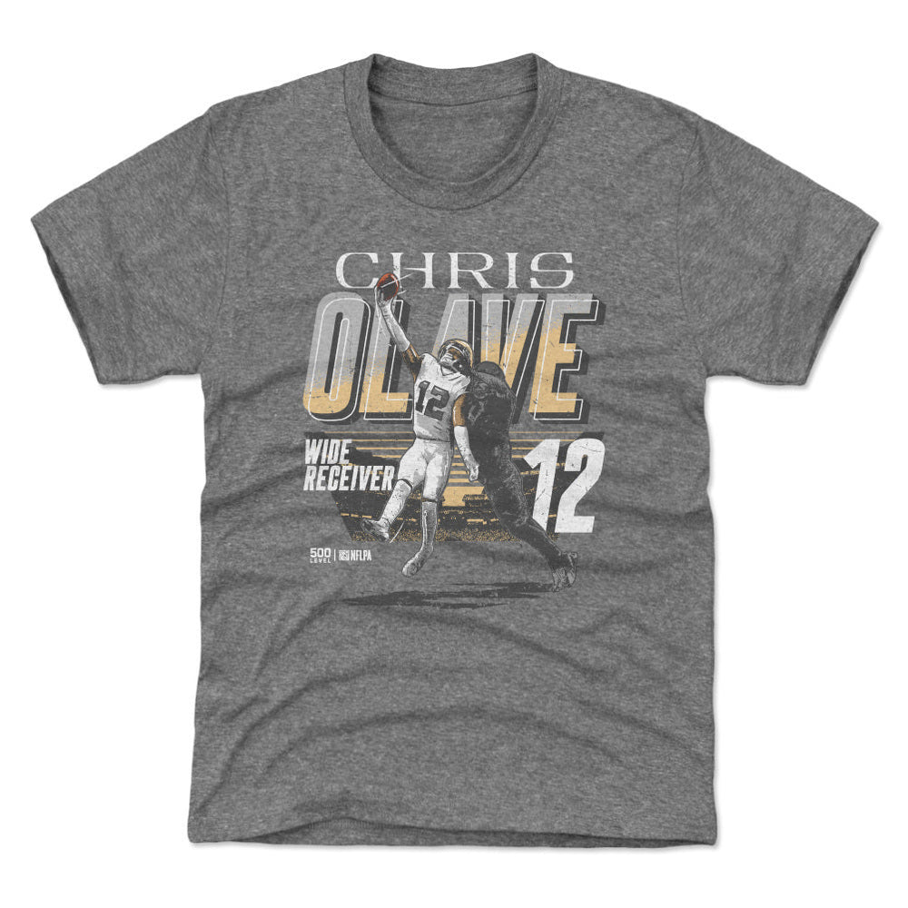 Chris Olave New Orleans One-Handed Catch WHT (ONLINE ORDER ONLY)