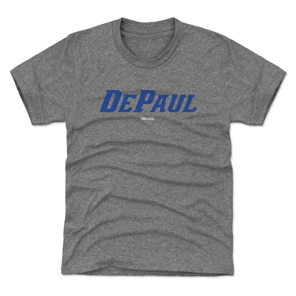 DePaul Blue Demons Wordmark Royal WHT (ONLINE ORDER ONLY)