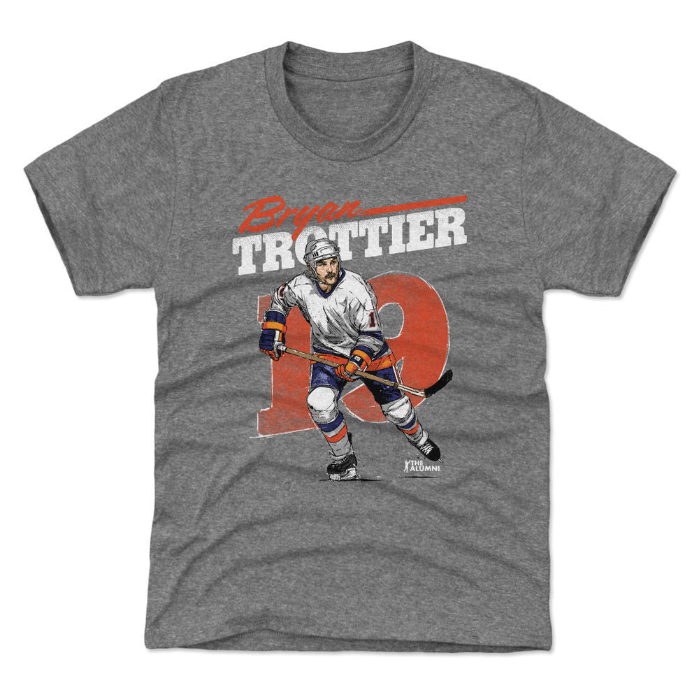 Bryan Trottier New York I Retro WHT
